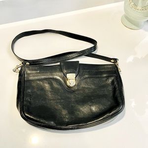 Oroton Australian Vintage Leather Crossbody Bag